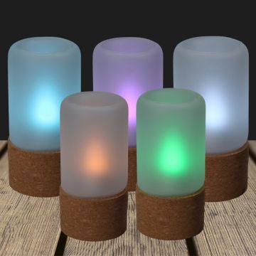 LED Kaarshouder Hope Glass