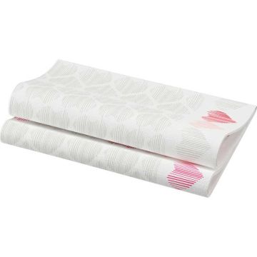 Duni Servetten dunisoft 40x40cm Amour