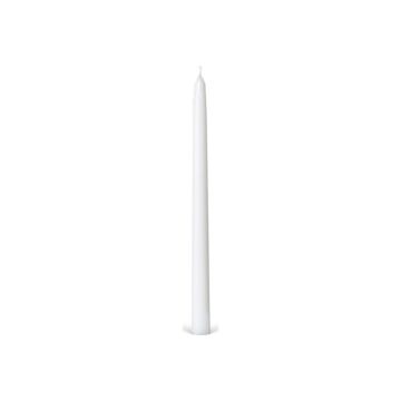 Duni Stearine gotische kaarsen 255x22mm ca 6,5 u wit