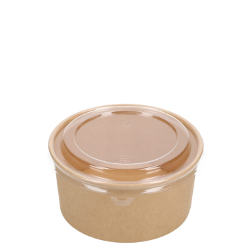 Nature kraft Salade bowl 370ml 12oz bruin