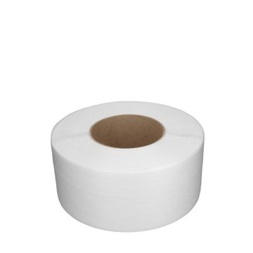 Omsnoeringsband PP Strap 12mm x 3000m 0.63mm Kern 200mm Wit
