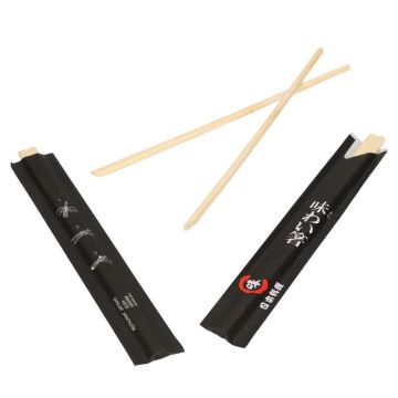 BIO Chopsticks Eetstokjes in hoesje Zwart