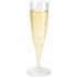 Champagneglazen 100ml transparant in dispenser
