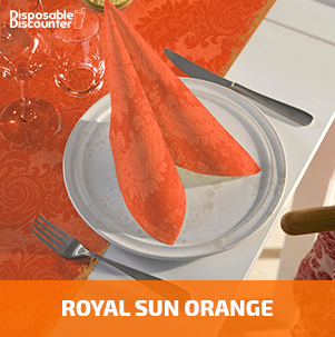 Duni Royal Sun Orange